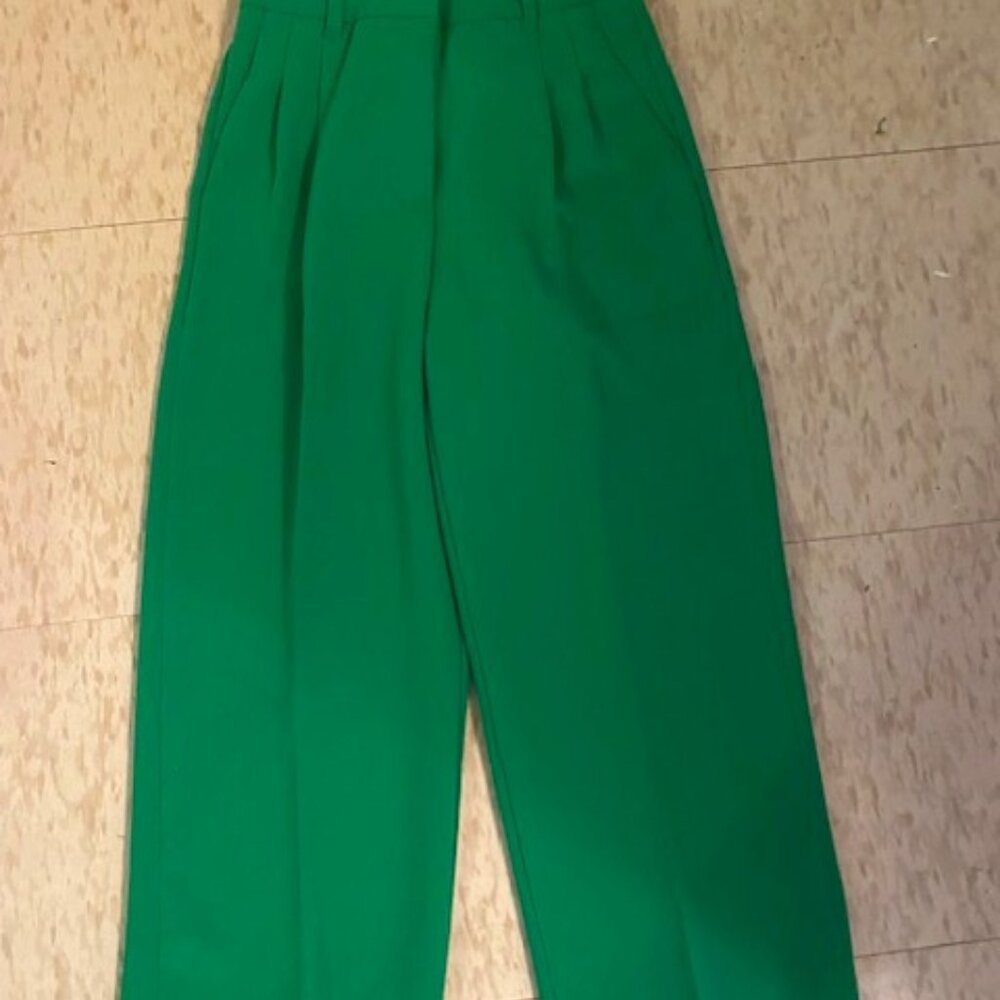 Aritizia 3/4 long green pants